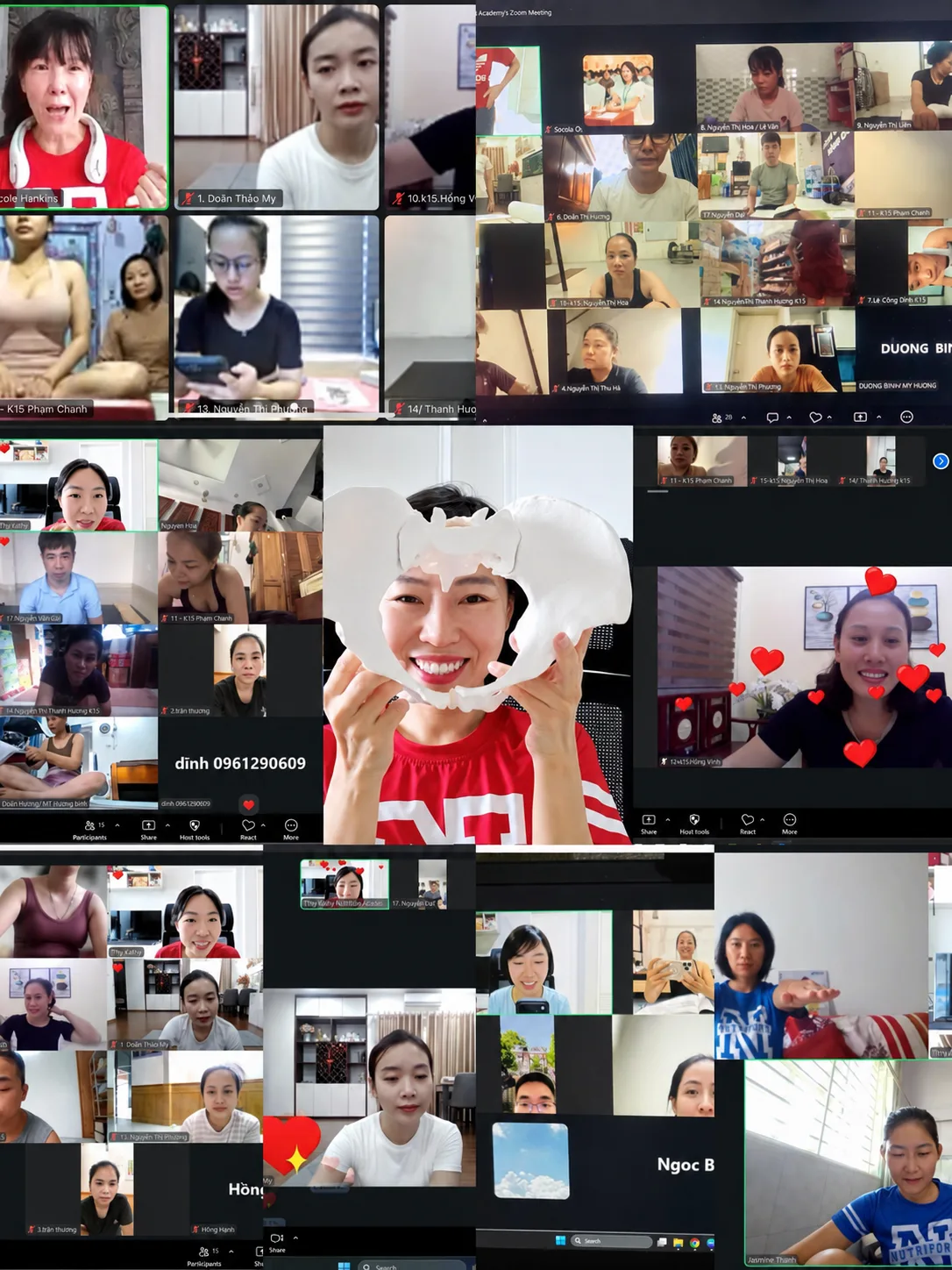Các buổi workshop online do Thủy Kathy tổ chức